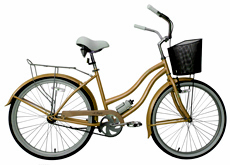 26"lady beach cruiser bicycle